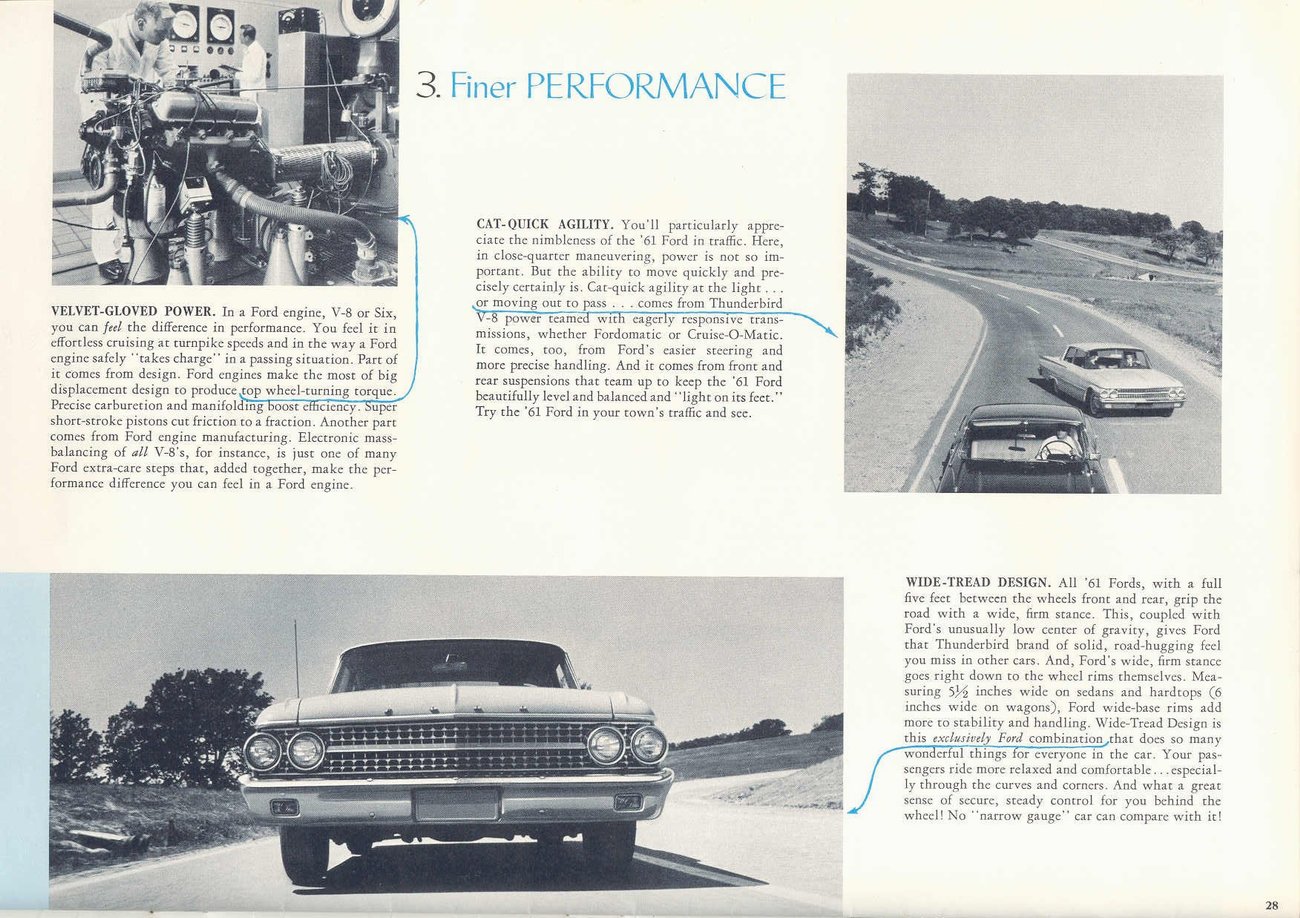 1961 Ford Prestige Brochure Page 8